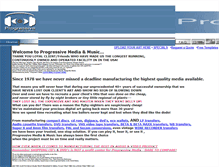Tablet Screenshot of progressivecds.com